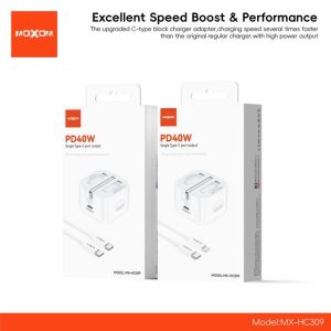 MOXOM MX-HC309 PD 40W Type-C Ports Charger