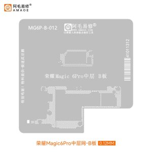 AMAOE BGA STENCILS Middle Layer MG6P-B - Honor Magic 6Pro