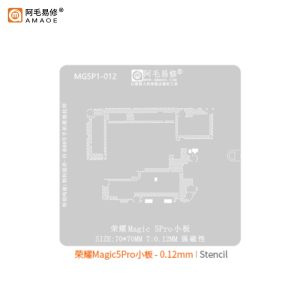 AMAOE BGA STENCILS MG5P1 Honor Magic 5PRO Small Board