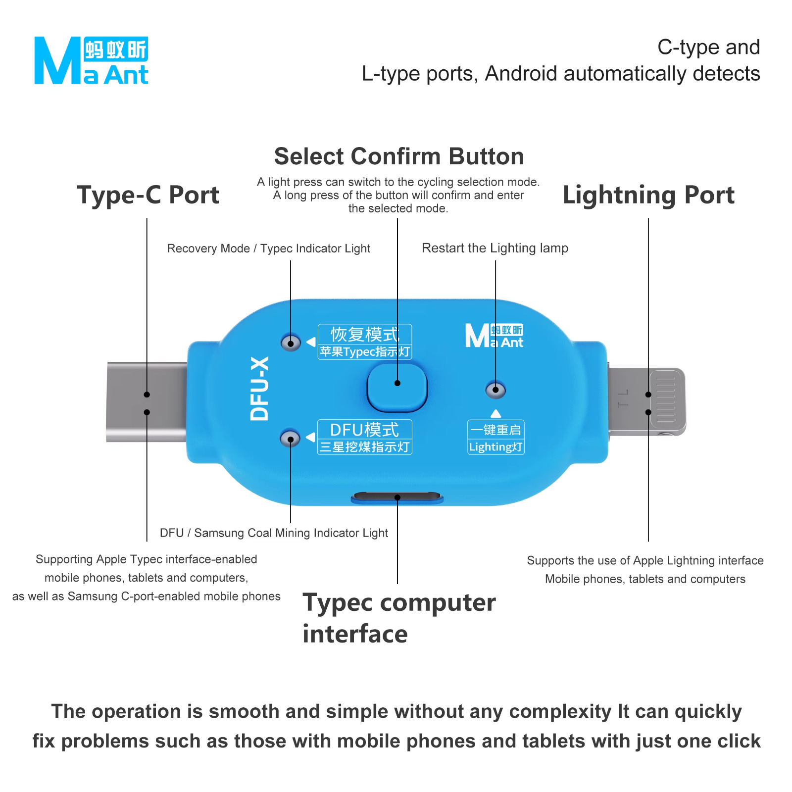 MAANT DFU-X Engineering Box Phone + Android - Image 2