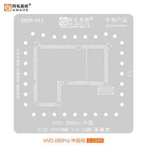 AMAOE BGA STENCILS - Middle Layer X80PRO
