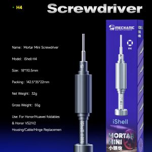 MECHANIC iShell Mortar Mini Screwdriver - H4 (for Mate VS2 V2 Fold Phone)