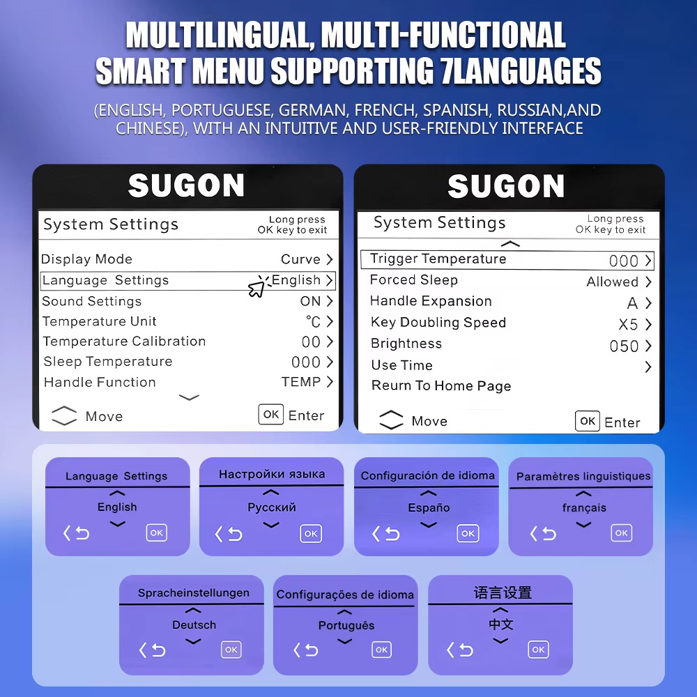 SUGON T66 Double Station Precise Temperature Control (with 210+3TIPS , 245+3TIPS) - Image 6