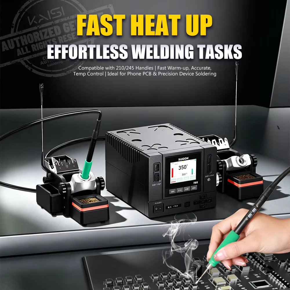 SUGON T66 Double Station Precise Temperature Control (with 210+3TIPS , 245+3TIPS) - Image 9