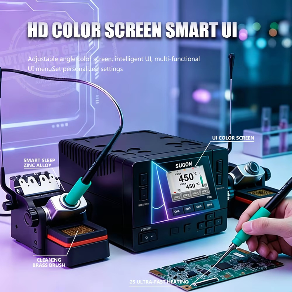 SUGON T66 Double Station Precise Temperature Control (with 210+3TIPS , 245+3TIPS) - Image 3