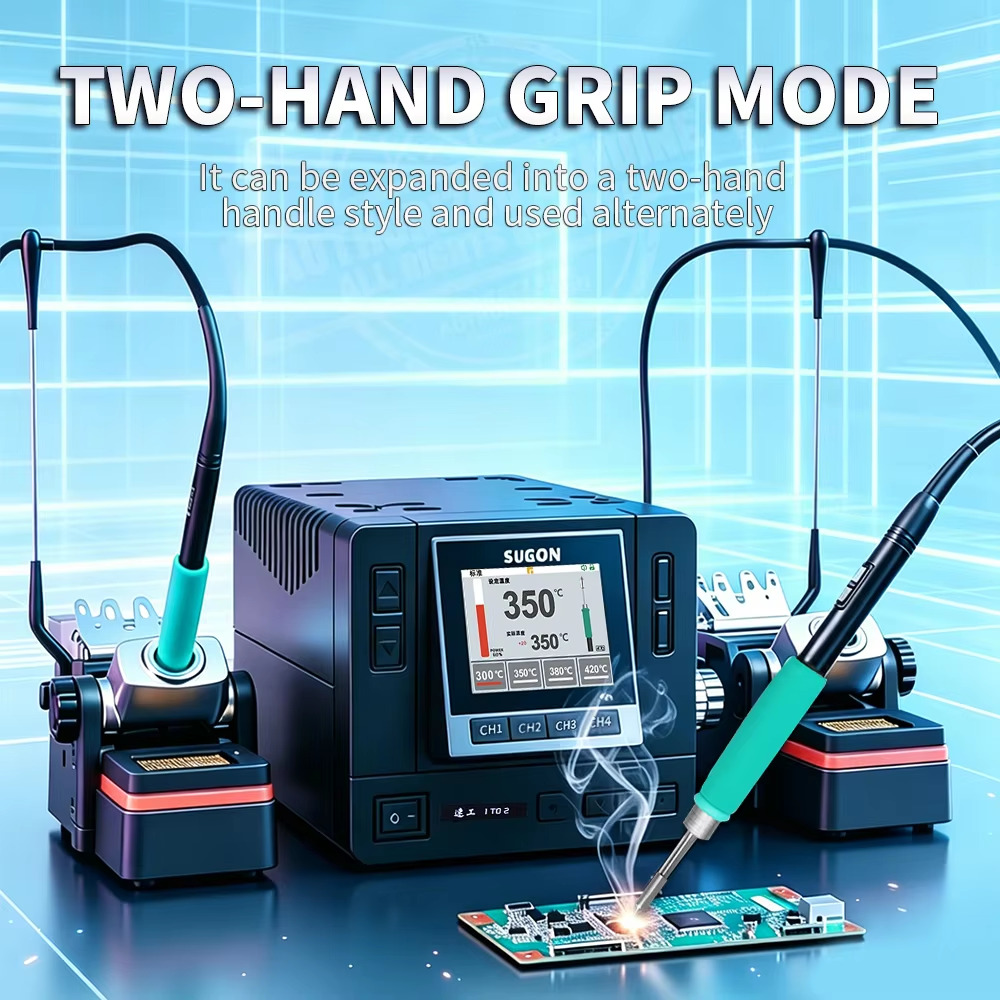SUGON T66 Double Station Precise Temperature Control (with 210+3TIPS , 245+3TIPS) - Image 2
