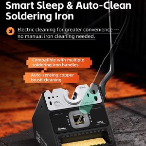 QIANLI HQ3 Electric Soldering Iron Cleaning and Dormancy All-in-One Machine