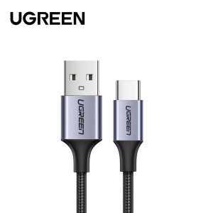 UGREEN US288 USB-A to Type-C Fast Charging Cable -BLACK