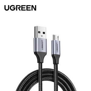 UGREEN US290 USB-A to Micro Cable 1 Meter -BLACK 60146