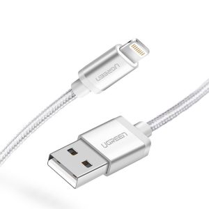 UGREEN US199 USB-A to Phone Cable 1 Meter - SILVER 60161