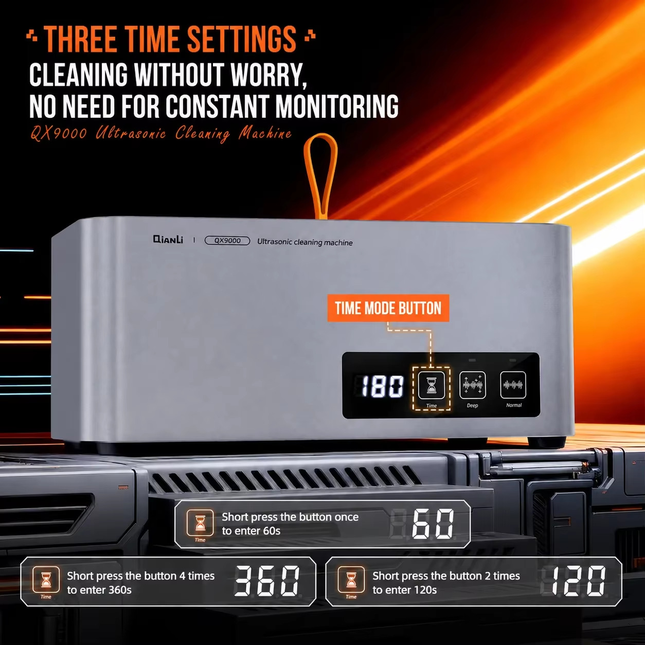 QIANLI QX9000 Ultrasonic Cleaning Machine - Image 5