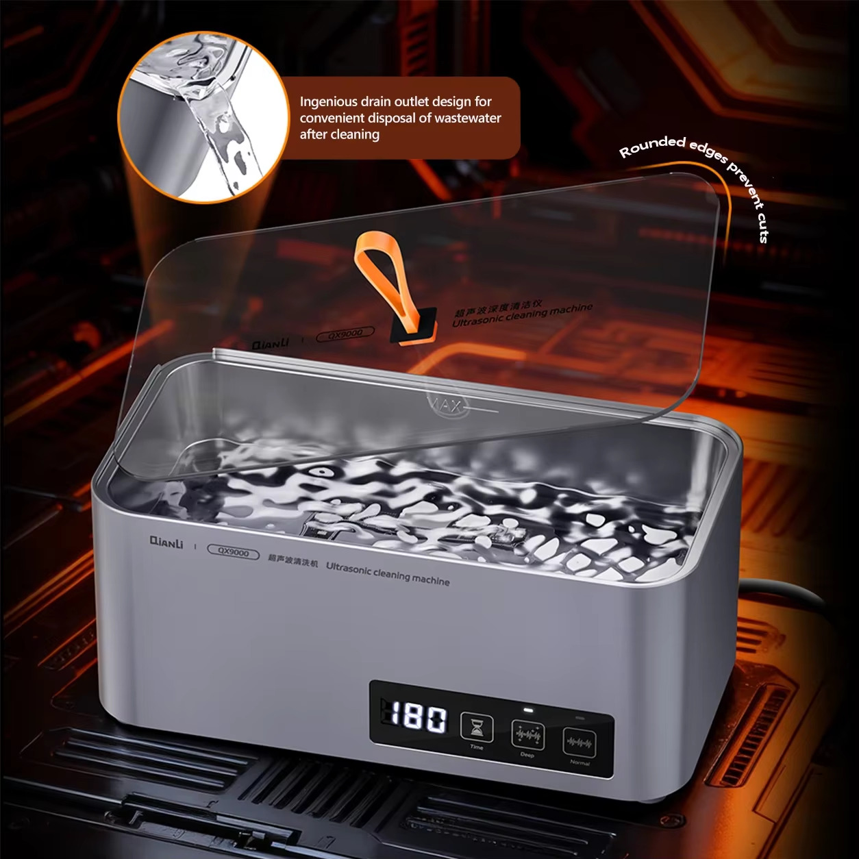 QIANLI QX9000 Ultrasonic Cleaning Machine - Image 4