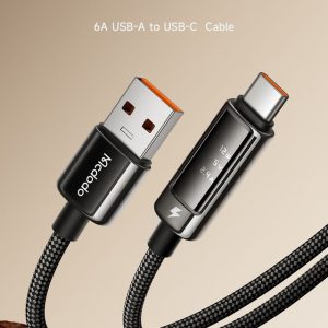 MCDODO CA-887 1.2 Meter 6A Fast Charge Type-C Cable