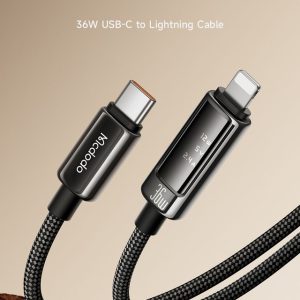 MCDODO CA-888 1.2 Meter 36W Fast Charge Type-C to Phone Cable