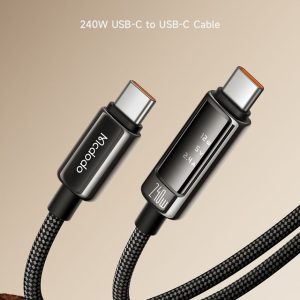 MCDODO CA-890 1.2 Meter 240W Fast Charge Type-C to Type-C Cable