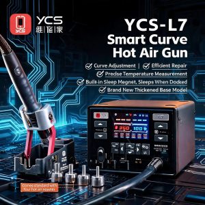 YCS L7 1400W Intelligent Smart Curve Heat Gun Blower