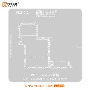AMAOE BGA STENCILS - Middle Layer - FN2 OPPO Find N2