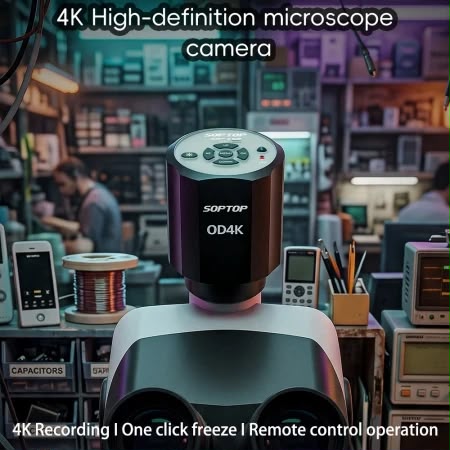 SOPTOP OD4K 4K High-Defination Microscope Camera - Image 5