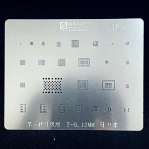 AMAOE BGA STENCILS IP6/6P 3 Gen T-0.12mm
