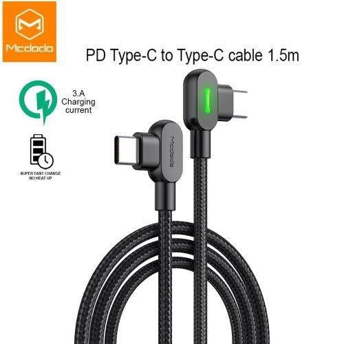 MCDODO CA-8080 PD Type-C to Type-C Gaming Cable 1.5 Meter