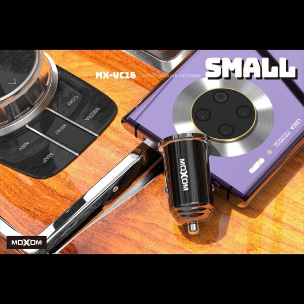 MOXOM MX-VC16 Nano PD Single Port Car Charger