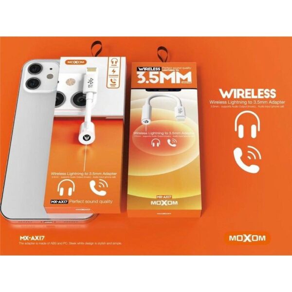 MOXOM MX-AX17 Phone to 3.5mm Audio Adapter
