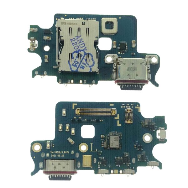 SM S22-5G S901B (ORI) Charging Board + Sim Holder