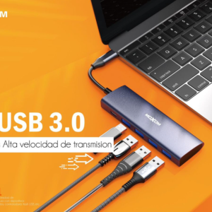 MOXOM MX-HB01 5 in 1 Type-C to USB HUB USB 3.0