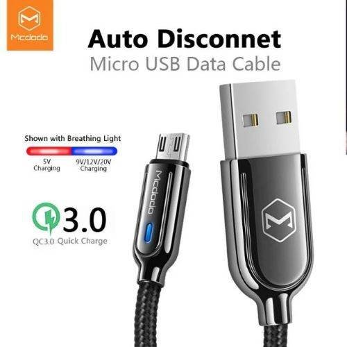 MCDODO CA-6201 Auto Power Off Micro Data Cable 1.5 Meter