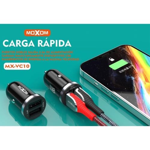 MOXOM MX-VC10 Dual USB Car Charger