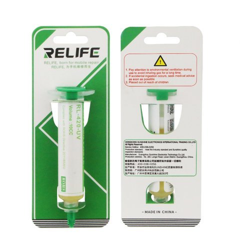 Sunshine relife RL-420-UV bga flux plaste 10cc
