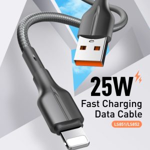 LDNIO LS851 1 Meter 25W Fast Charging Data Cable