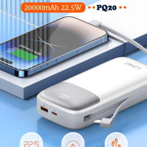 LDNIO PQ20 20000mAh PD+QC 3.0+SCP Fast Charging Power Bank