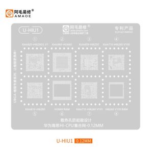 AMAOE STENCILS U-HIU1 HI-CPU Integration