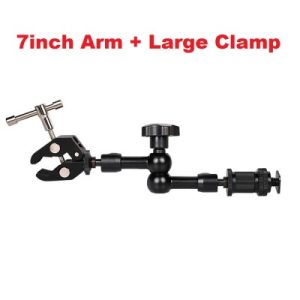 Universal 7 Inch Arm+Large Clamp Bracket Holder