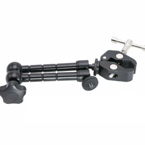Universal 11 Inch Arm + Large Clamp +Phone Holder  Bracket Holder