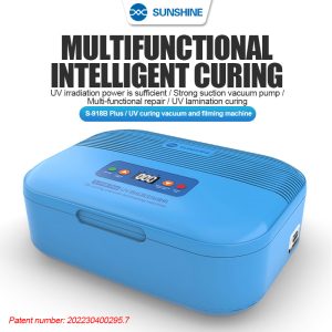 SUNSHINE S-918B PLUS UV Curing Vacuum Laminating Machine for UV/ Hydrogel Screen Protector
