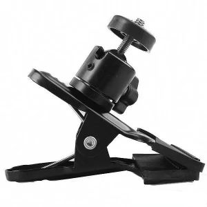 Camera Clamp Holder Mount Sturdy Opening 6CM 360° with Ball Head