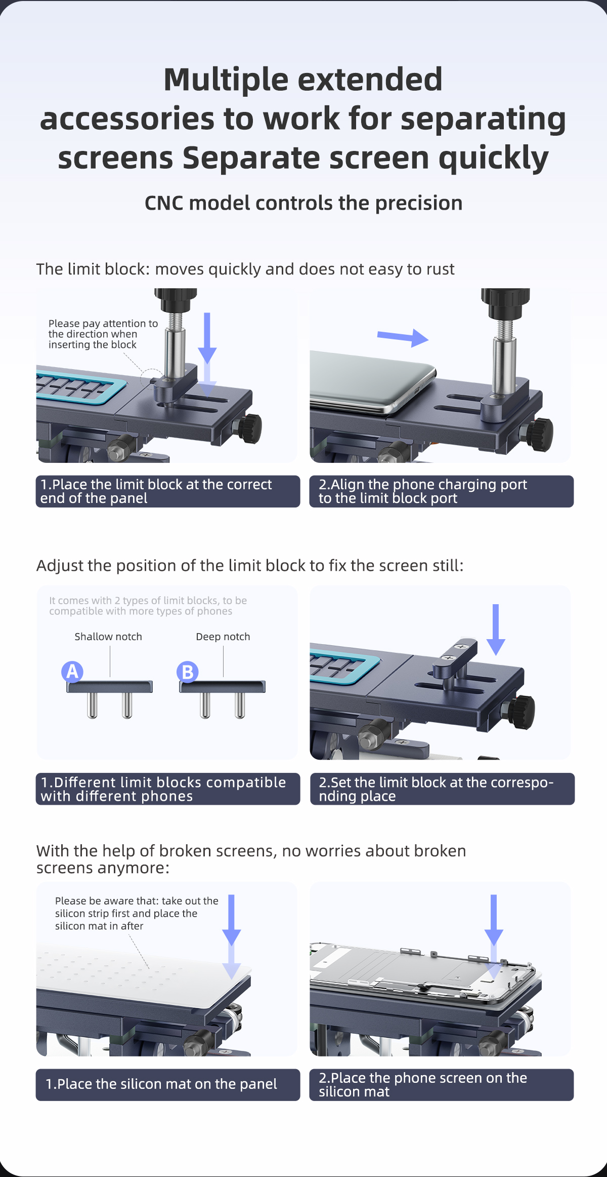 QIANLI Premium Version Phone Screen Separator Generation 7TH - Image 7