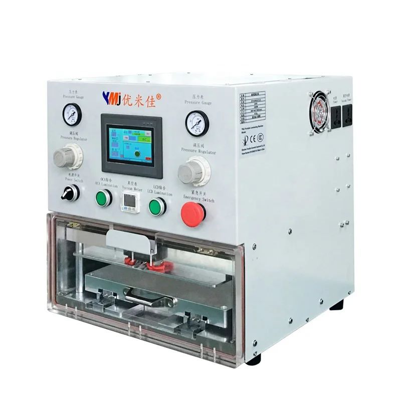 YMJ TTH-100 13 inch Vacuum OCA Laminating Machine SUPPORT PAD/PHONE