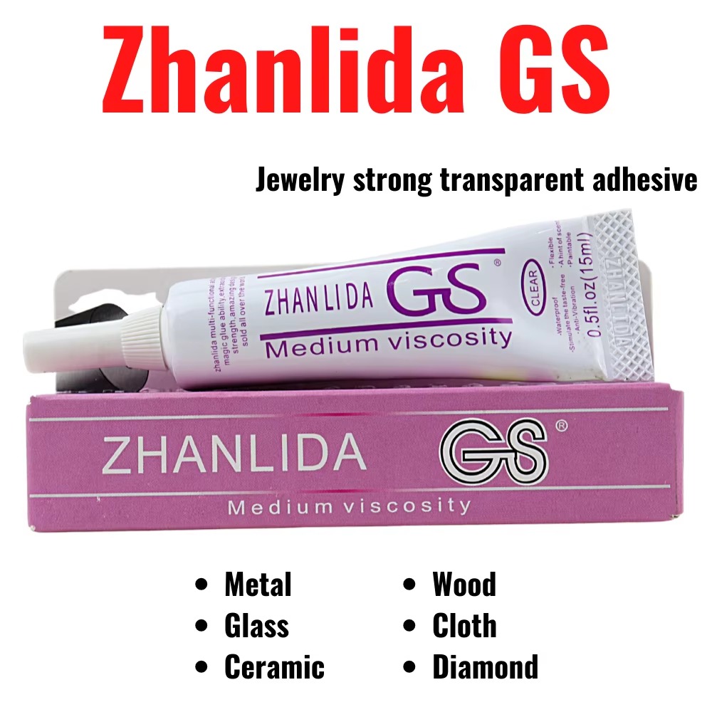 ZHANLIDA GS Medium Viscosity Adhesive Glue (15ML) Clear