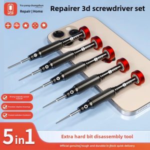 YCS 杨长顺 3D LCD Screwdriver Kit Set (1BOX/5PCS)
