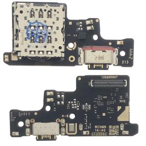 Redmi Note 14-4G (AA) Charging Board + Sim Holder