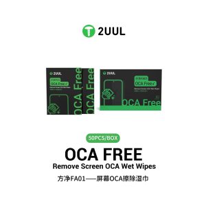 2UUL FA01 Remove Screen OCA Wet Wipes (50PCS/BOX)