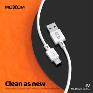 MOXOM MX-CB227 1 Meter 3A Fast Charging Data Cable