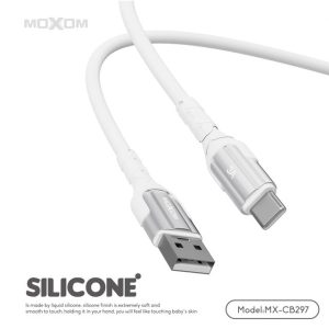 MOXOM MX-CB297 1 Meter 3A Fast Charging Data Cable