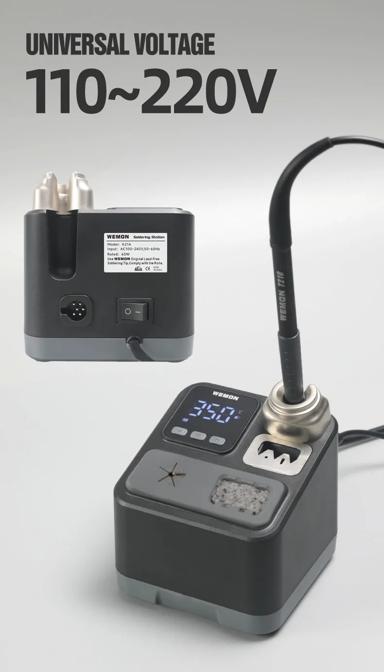 WEMON K21A C210 Intelligent Constant-Temp Professional Soldering Station - Image 2