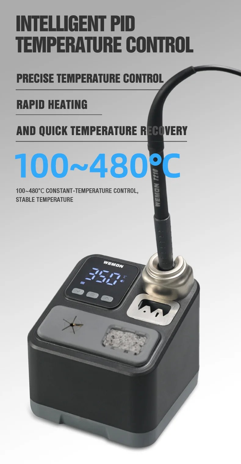 WEMON K21A C210 Intelligent Constant-Temp Professional Soldering Station - Image 3