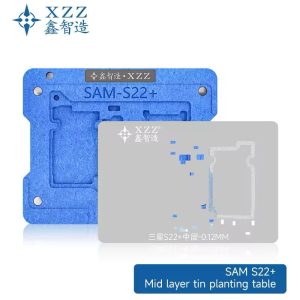 XZZ SAM S22PLUS Middle Layer Tin Plating Positioning Plate + Stencil