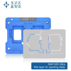 XZZ SAM S25ULTRA Middle Layer Tin Plating Positioning Plate + Stencil